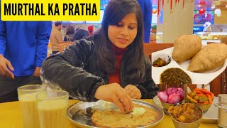 Murthal Paratha  Murthal Dhaba  Murthal Amrik Sukhdev Dhaba  Best Street Food  Murthal [upl. by Gaidano]