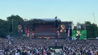 Adele Live Hyde Park July 1st 2022 I’ll Be Waiting [upl. by Naima]