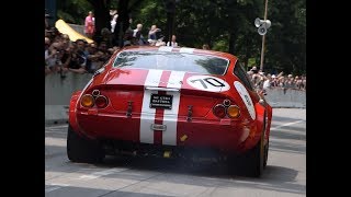 Ferrari 365 GTB4 Daytona Competizione  action amp on board  Vernasca Silver Flag [upl. by Acissj]