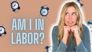 Prodromal vs Early Labor How to know its really labor [upl. by Jemimah]