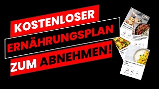 KOSTENLOSER individueller ERNÄHRUNGSPLAN zum ABNEHMEN [upl. by Cirdek]