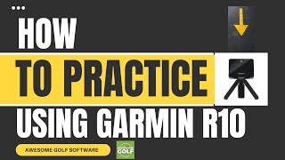 Garmin R10 Practice  Using Awesome Golf Software to improve my golf [upl. by Lauer802]