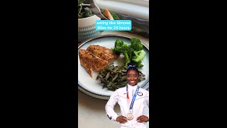 I Ate Like Simone Biles for 24 Hours [upl. by Hultgren]