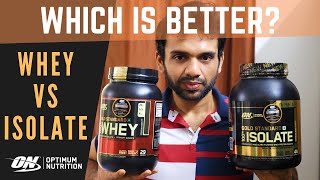 Optimum Nutrition Gold Standard Whey Isolate Protein Review  Difference  Thuglife Mallu Fitness [upl. by Yesak]