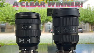 Sigma 2470 mm F28 vs Sony 24105 mm F40  Image amp Video comparison  Lens Reviews  4K [upl. by Maze]