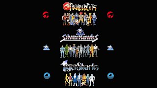 Thundercats Silverhawks Tigersharks [upl. by Ajad941]