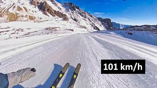 Pejo 3000  1600m vertical in 650 min  max speed 101kmh 🚀  cały przejazd [upl. by Athalla]