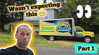 Hoarder House Property Cleanup  Unexpected Discovery 😲 Part 1 [upl. by Vivianna]