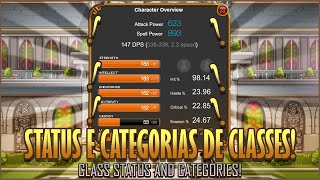 【AQW】Manual de Classes Status e Categorias [upl. by Yup443]