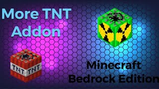 More TNT Addon  Minecraft Bedrock Edition [upl. by Iggie]