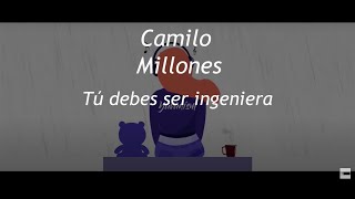 Millones Letra  Camilo [upl. by Inimak]