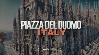 Piazza del duomo  600 Years of Massive Monument [upl. by Justicz]