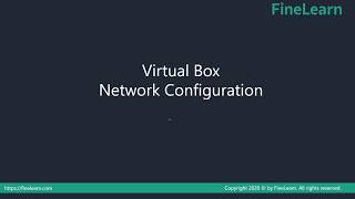 Oracle VirtualBox  Network Adapters [upl. by Aramoj]