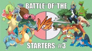 Battle of the Starters 3  Pokémon Battle Revolution [upl. by Farhi346]