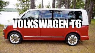 Volkswagen Transporter T6 ENG  Test Drive and Review [upl. by Gatian]