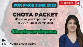 chotta packet  obs and gynae revision series by Dr Sakshi Arora Hans for fmge july 2024 [upl. by Hsital747]