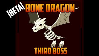 Starbound  Bone Dragon boss kill Beta [upl. by Dori225]