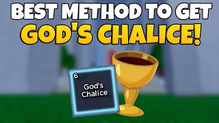 How to get Gods Chalice best method  Blox Fruits [upl. by Parrie418]