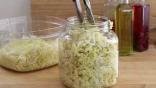 How To Make Sauerkraut Recipe  How to Can  Allrecipescom [upl. by Meagher]