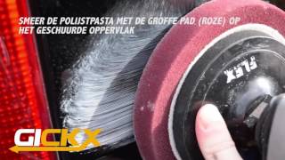 Gickx polijstkras instructie video [upl. by Neiviv928]