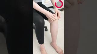 Knee lymph drainage massage to remove fat from your knees [upl. by Tomlin]