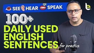 100 Daily Use English Sentences  English Speaking Practice  👀 See👂Hear 🗣️ Speak  Learnex Aakash [upl. by Salisbury]