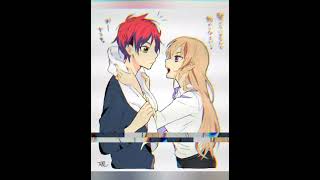 Yukihira Soma x Erina Nakiri edit part 2❤️ [upl. by Oirevlis]