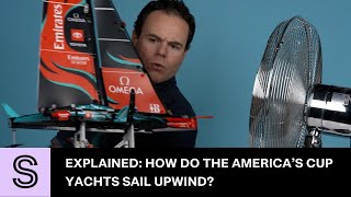 Explained How do the America’s Cup yachts sail upwind  Stuffconz [upl. by Sirej775]