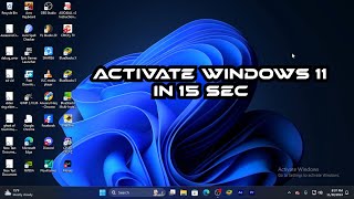 Activate Windows 11 In 15 Sec [upl. by Salhcin]