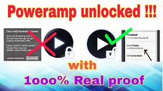 Poweramp unlocker 2018 no root  Poweramp unlocker key [upl. by Renie]