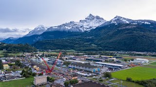 SWISSFLY BORIS BRON  CFF  Gare de Bex  OCP [upl. by Onairelav]