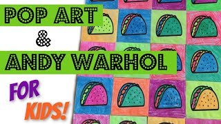 Pop Art amp Andy Warhol for Kids Teachers and Parents [upl. by Damha832]