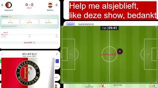 Feyenoord  Willem live broadcast 🔴 with detailed visual and text effects 2024 [upl. by Senior625]