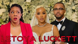 Marriage Therapist Breaks Down LETOYA LUCKETT [upl. by Leopold]