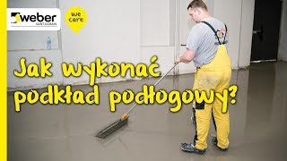 Jak wykonać samopoziomujący podkład podłogowy pod panele płytki lub wykładzinę [upl. by Kacerek944]