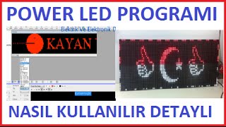 Power LED Programı Nedir Nasıl Kullanılır Türkçe Detaylı Anlatım [upl. by Zetta]