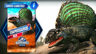 START OF GEN 2 EDAPHOSAURUS TOURNAMENTS  JURASSIC WORLD THE GAME [upl. by Battiste]