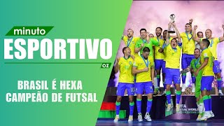 Brasil é Hexa Campeão de Futsal [upl. by Elreath862]