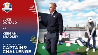 Luke Donald vs Keegan Bradley  Battle of the Captains  2025 Ryder Cup [upl. by Searle985]