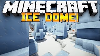 Minecraft Battle Dome THE ICE DOME  wPreston amp Friends [upl. by Siramad197]