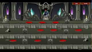 AQW Necromancer Tower Part 2 MiniGame Full Walkthrough DoomWood Saga [upl. by Ynos474]