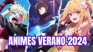 ESTRENOS ANIME VERANO 2024 [upl. by Burch760]