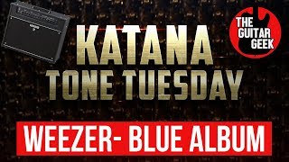 Boss Katana Free Preset  Weezer The Blue Album [upl. by Savannah]