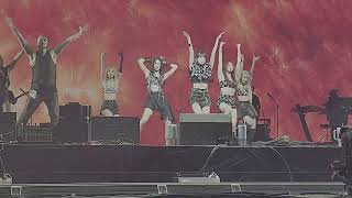 4K Le Sserafim Coachella 2024 Weekend 1  Fire in the Belly Outro Fancam [upl. by Louanne]