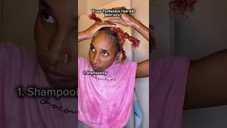 Y use Hairbib with LOCS 🚿 pinklocs instantstarterlocs TurtleneckHairbib [upl. by Soo]