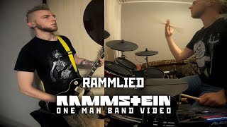 Rammstein  Rammlied cover one man band [upl. by Ysnil756]