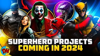 25 SUPERHERO MoviesSeries Coming in 2024  DesiNerd [upl. by Lavella]