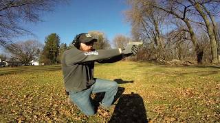 450 Bushmaster vs 45 ACP on blocks of ice [upl. by Bron]