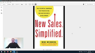 New Sales Simplified by Mike Weinberg  Book Summary [upl. by Halladba]