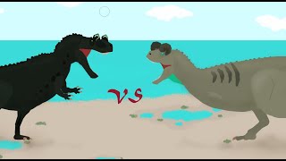 Carnotaurus vs Ceratosaurus [upl. by Kantos]